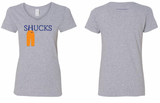 Women's V-Neck "SHUCKS" T-Shirt